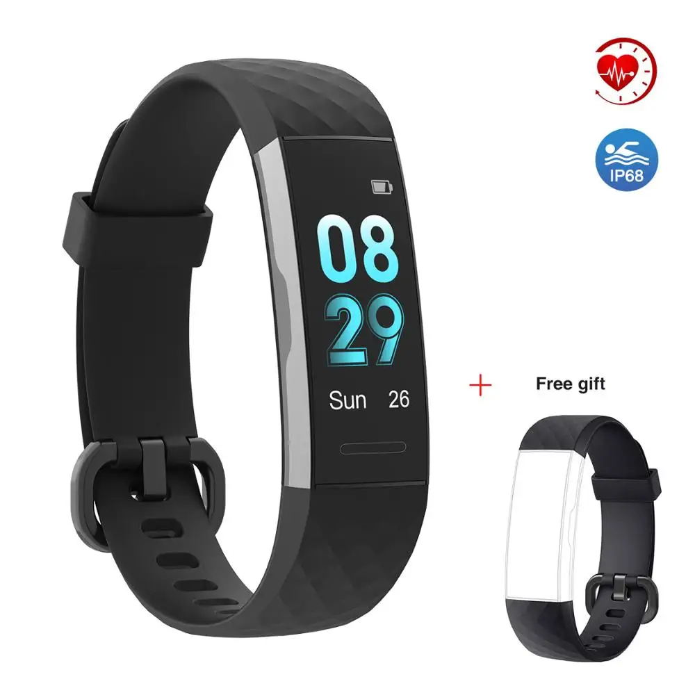 

BingoFit Men Smart Watch Health Tracker For Women Reloj Pulsometro Ritmo Cardiaco IP68 Waterproof Fitness Bracelet Sport Tracker
