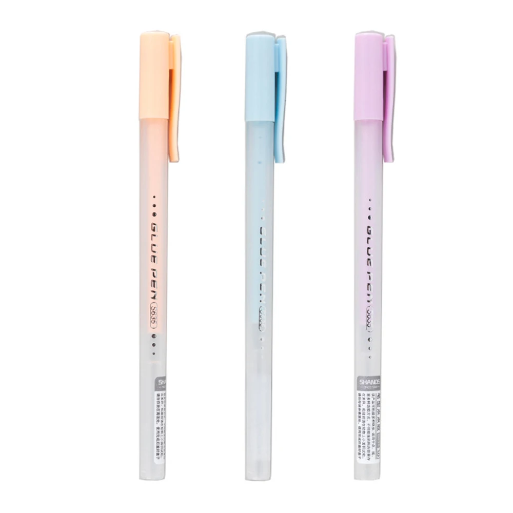 SHANDS Candy Color Glue Pens 20s Fast Dry Macaron Creative Student  Stationery Dispensing ручки Hand Account DIY Material Supplie