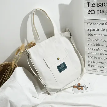 

Handbags Shoulder Bags for Women 2020 New Fashion Female Casual Letters Tote Bags Canvas Messenger Bags Girls Corssbody Bags