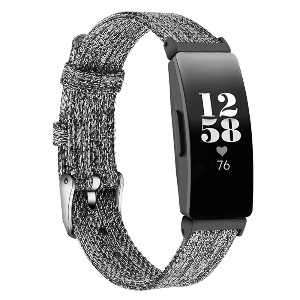 Cinturino Di Vigilanza Per Fitbit Inspire Banda Della Tela Di Canapa Traspirante Sostituzione Braccialetto Per Fitbit Inspire Hr Correa Fitbit Orologi