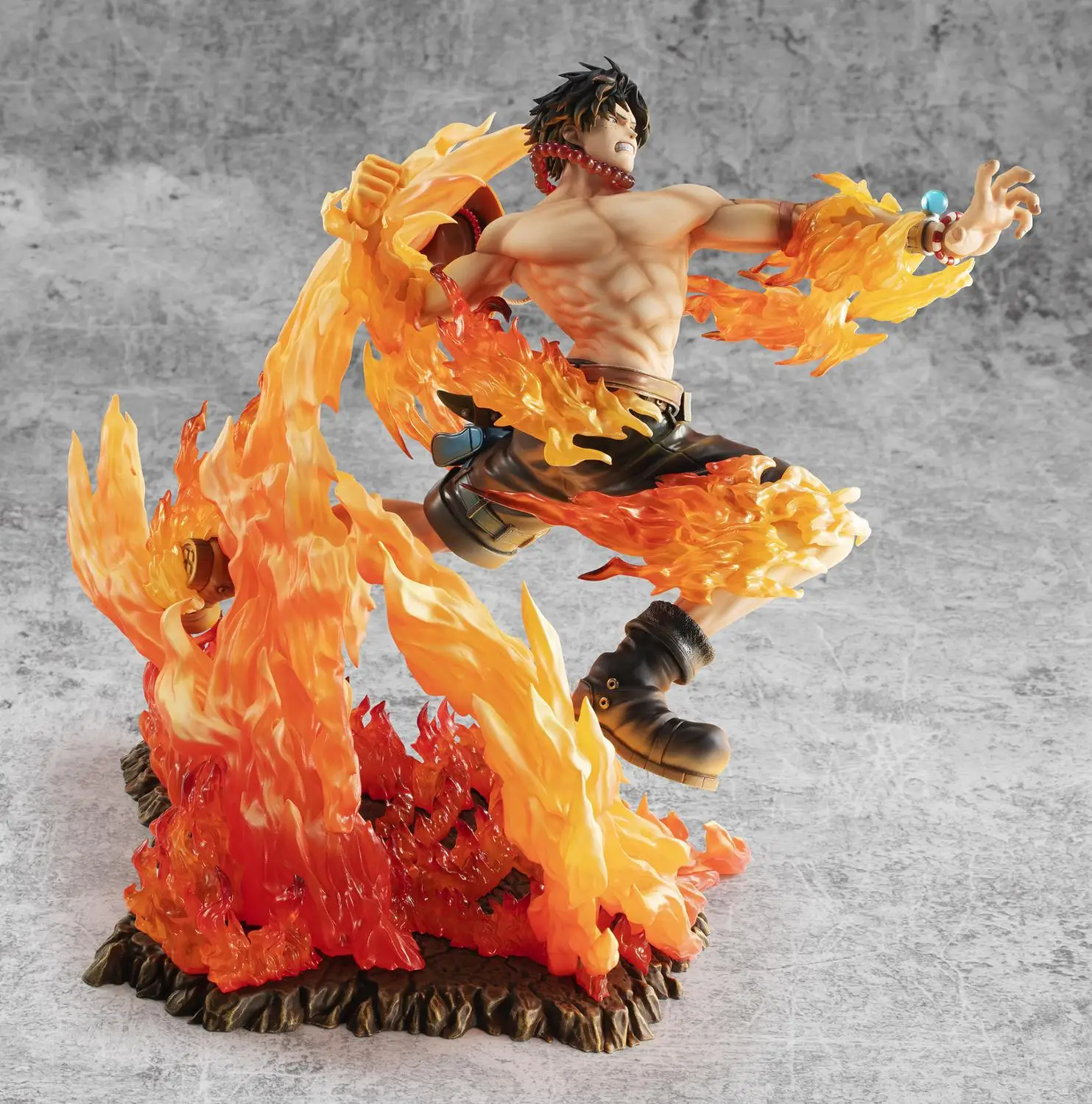 Игрушки 23 см One Piec figure Ace garage kit аниме цельная фигурка ПВХ Модель Gitf игрушки для