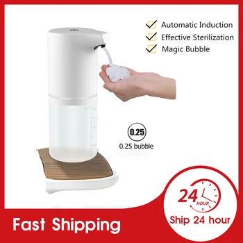 

Automatic Soap Dispenser USB Charging Infrared Induction Sensor Hand Washer Hand Sanitizer Kitchen Bathroom Accessories Dropship
