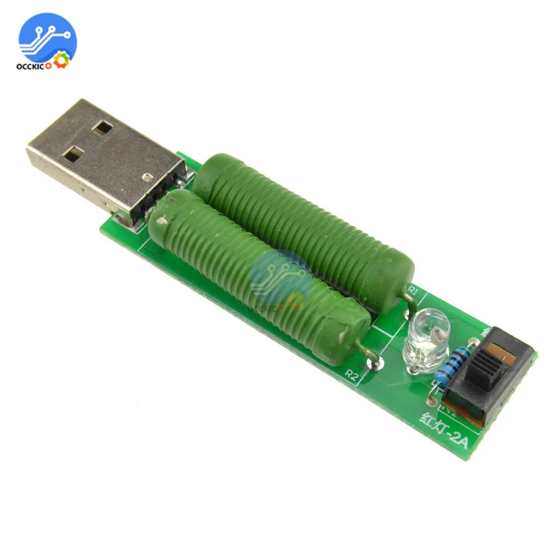Usb резисторы с сопротивлением нагрузке датчики старения модуль 2A 1A usb порт