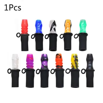 

Silica Gel Water Smoke Nozzle With Hanging Rope Smoking Pipe Hookah Accessory High Quality and Brand New