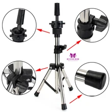 

Training Head Ajustable Wig Stands Mannequin Head Tripod Stand Support Hairstyles Hairdressing Clamp Holder for Practice
