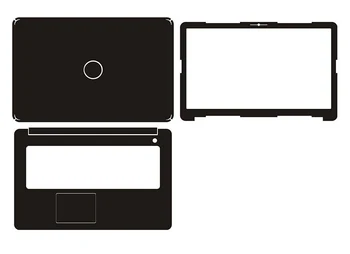

Laptop Sticker Skin Decal Carbon fiber Leather Cover Protector for Dell Inspiron 17 5767 17.3"