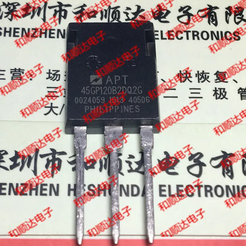 10 шт./лот APT45GP120B2DQ2G к-247 с изолированным затвором(IGBT) 1200V 113A