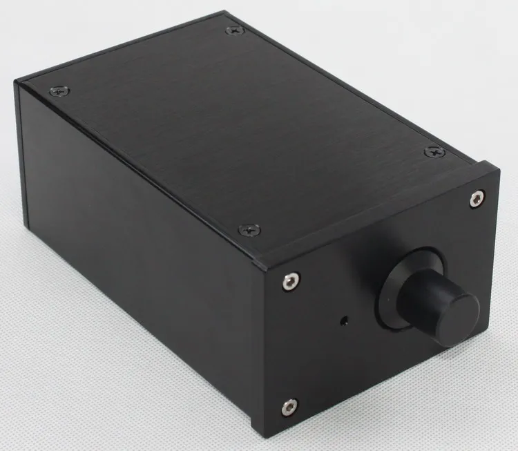 Size D160 W100 H70 DAC Amplifier Case Power Supply DIY  Chassis  WA58 Aluminum Preamp Amp Headphone Enclosure