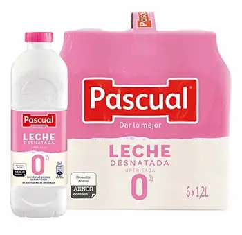 

Pascual Leche Desnatada 0% - Paquete de 6 x 1200 ml - Total: 7200 ml