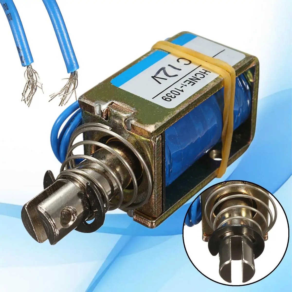500 mA DC 12V 10mm Push Pull Open Frame Mini Valve Solenoid Actuator Electromagnet Pull Push Tools