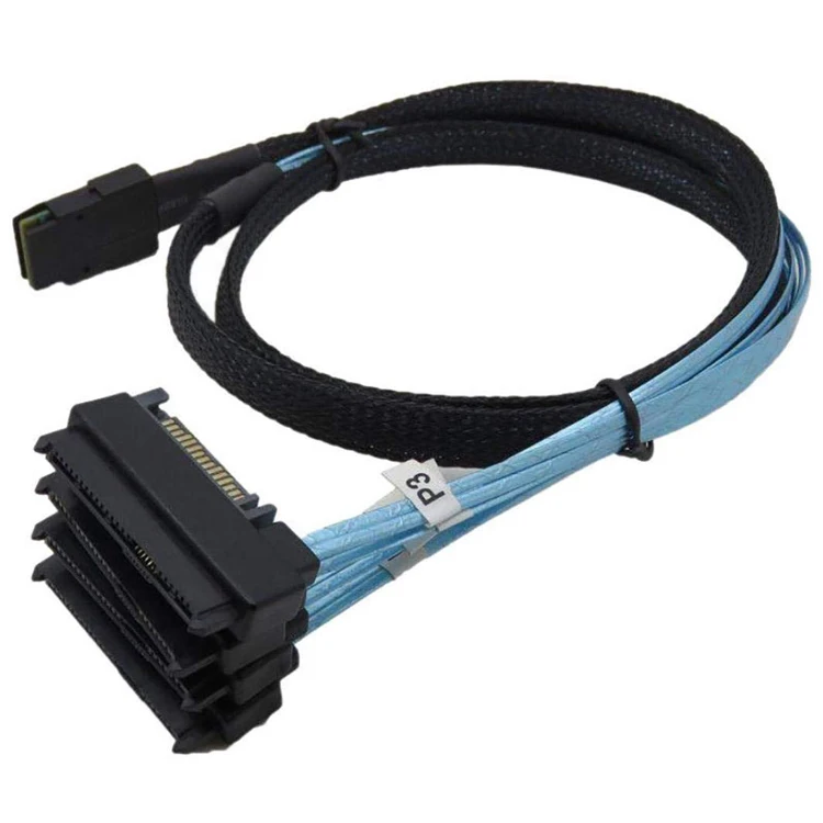 SAS SFF 8087 To 4 SFF 8482 Internal Mini SAS Cabl SATA Cable 36pin 8087 to  29pin 8482 connector SAS Cable with 15pin Power Port|Computer Cables   Connectors| - AliExpress