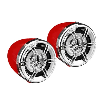 

DC 12V Clock Waterproof Stereo Motorcycle Speaker Anti Theft Universal Handsfree LCD Display MP3 Player FM Radio Audio Aux