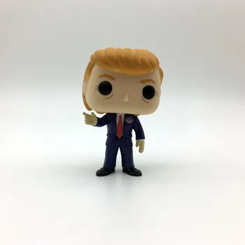 

Anime Donald Trump 10cm PVC Action Figures Toys Model Toys For Kids Christmas Gifts