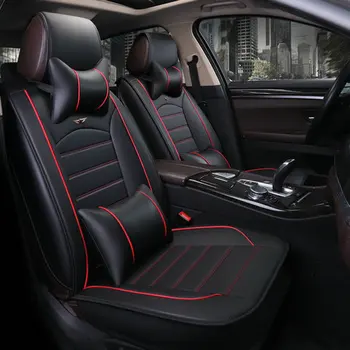 

Full Coverage Eco-leather auto seats covers PU Leather Car Seat Covers for jeep compass grand cherokee xj 2011 patriot renegade