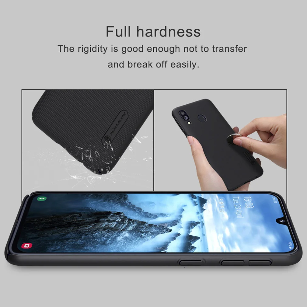 Для samsung Galaxy A40/A50/A10/A30 чехол Nillkin матовый щит PC пластиковый жесткий чехол для задней крышки для samsung A40/A50/A10/A30