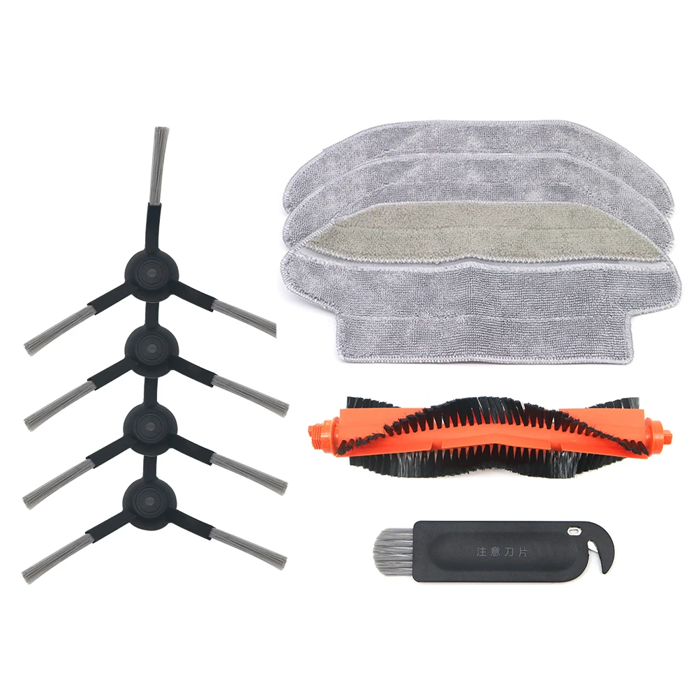 Description Picture 2 of itemMain Brush Hepa Filter Side Brush Mop Cloth for Iconic Brand Robot Vacuum Cleaner STYJ02YM Conga 3490 Viomi V2 PRO filter V-RVCLM21B