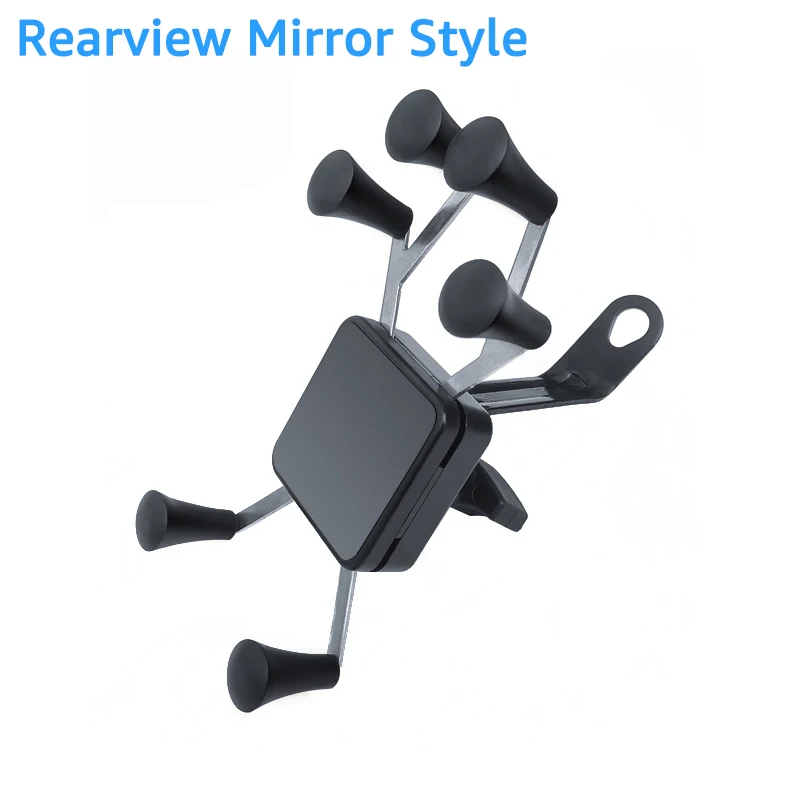 phone holder for car 6 Claw Bike Mobile Phone Holder Handlebar Motorcycle Rear View Mirror Phone Stand Accessories Moto Bicycle Phone Holder GPS Clip iphone holder for car