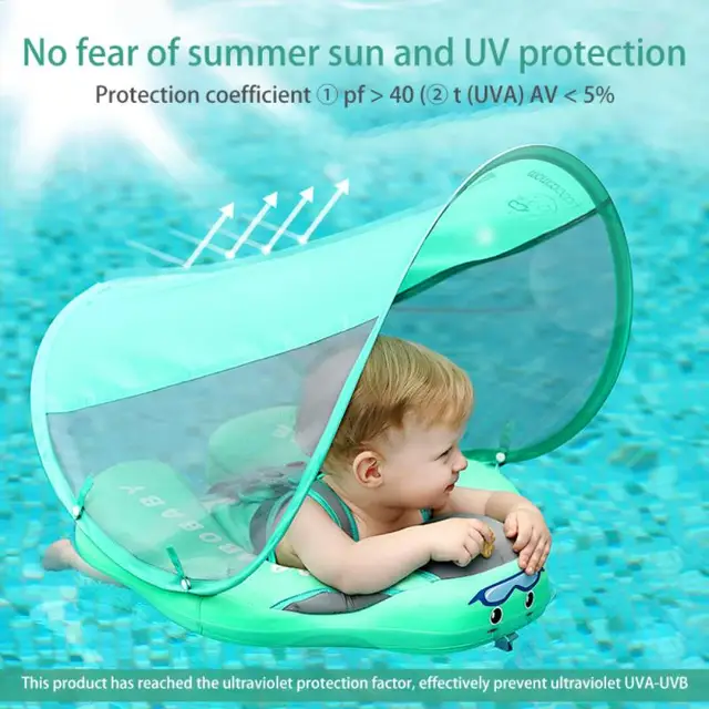 Non-Inflatable Baby Floater Infant Waist Float Lying Swimming Ring Beach Pool Accessories Toys Swim Ring Floats Swim Trainere 2