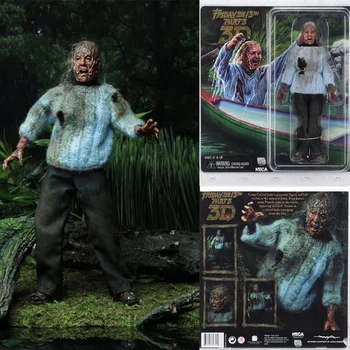 

Real Clothes Freddy The 13TH Part3 3D Jason Figure Freddy Movie A New Dimension in Terror Action Figures Horror Gift