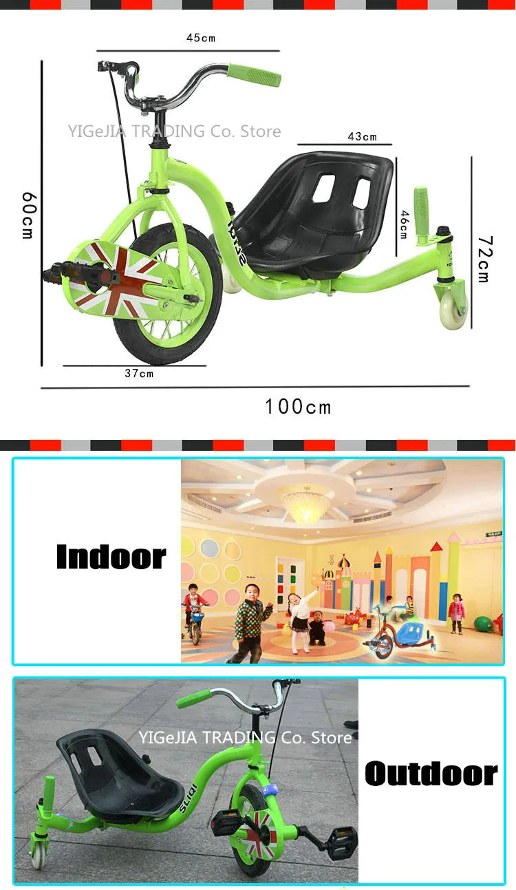 3 wheel go kart big wheel