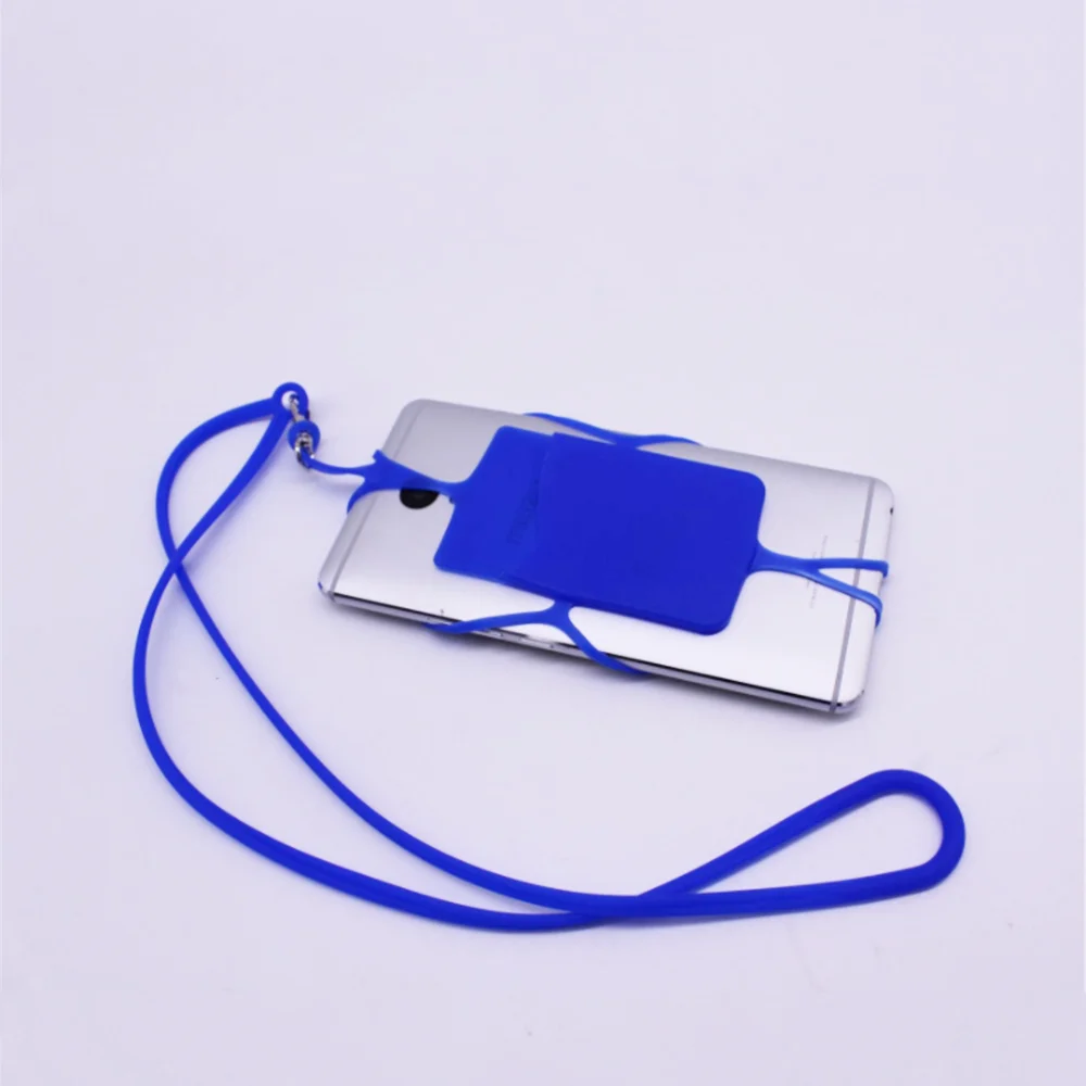 Универсальный силиконовый чехол для мобильного телефона HoldRope ID Card однотонный