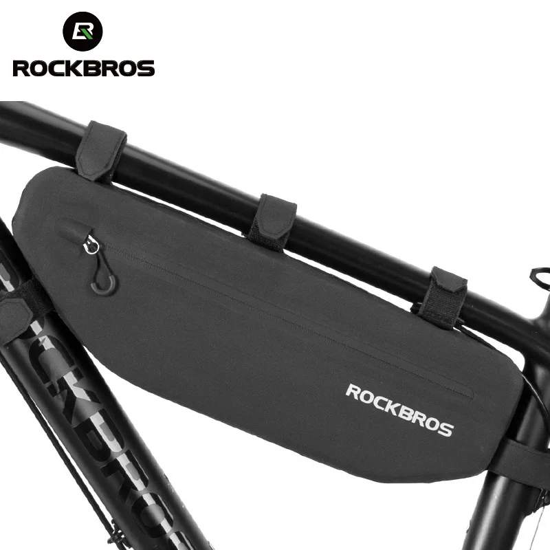 ROCKBROS велосипедные сумки с верхней трубой, передняя рамка, водонепроницаемая сумка, MTB дорожный треугольник, грязеотталкивающие велосипедны... ROCKBROS велосипедные сумки с верхней трубой, передняя рамка, водонепроницаемая сумка, MTB дорожный треугольник, грязеотталкивающие велосипедны...