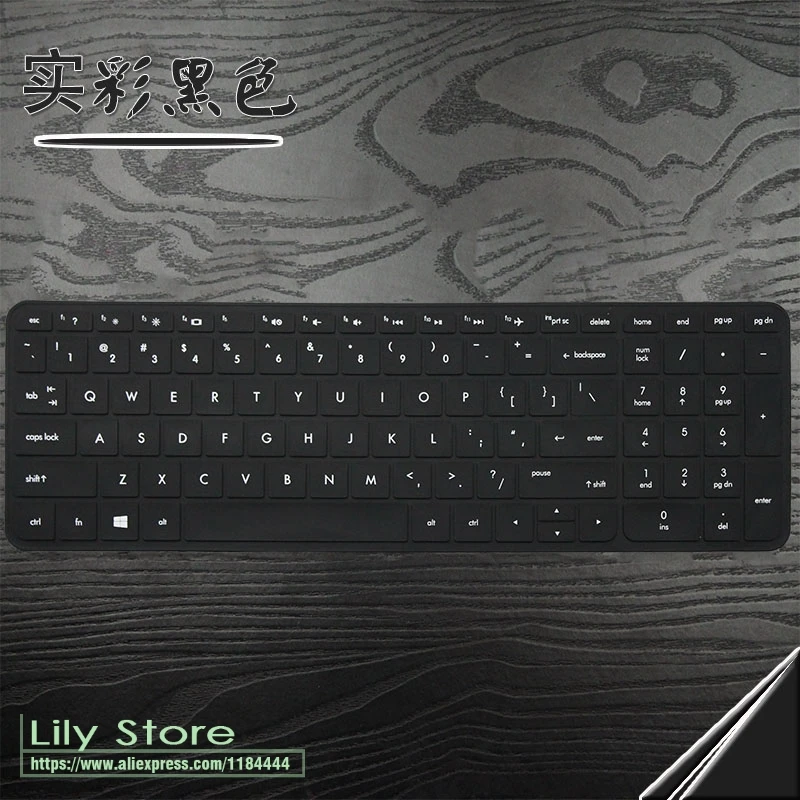 Для hp Pavilion 17 17-ab403nf 17-ab440ng 17-ab404na 17-ab200na 17-ab497nd 17-ab411ur 17,3 дюйма гель Клавиатура Защитная крышка - Цвет: allblack