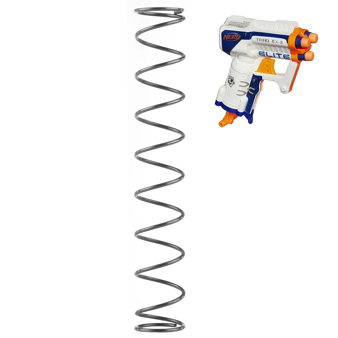 Модифицированная стальная пружина для серии Nerf