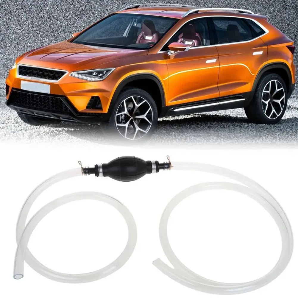 Universal Car Hand Pump Fuel Gas Petrol Liquid Water Oil Manual Transfer with Hose Accessories | Автомобили и мотоциклы