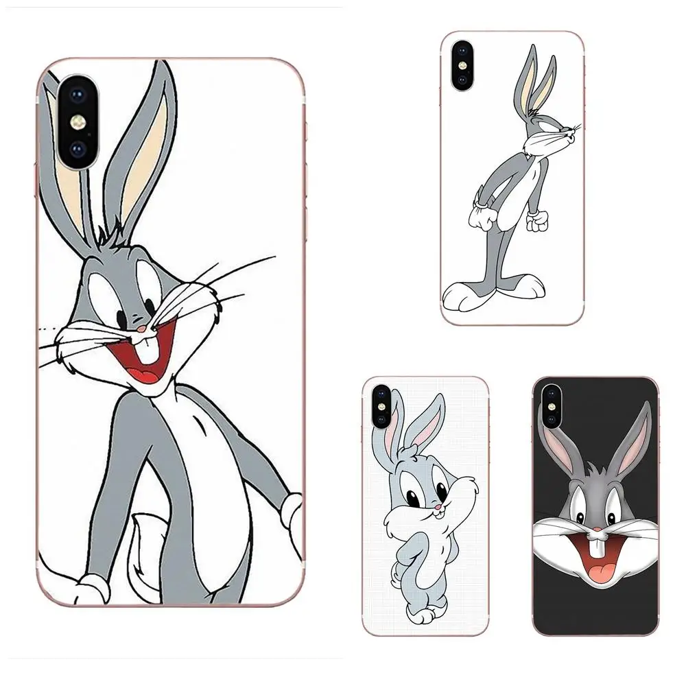 For Apple iPhone 4 4S 5 5C 5S SE 6 6S 7 8 Plus X XS Max XR Luxury Cool Phone Case Bugs Bunny | Мобильные телефоны и