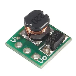 6 piezas DC 1,8 V 2,5 V 3V 3,3 V 3,7 V a 5V DC DC módulo de potencia de aumento, placa Convertidora de impulso de voltaje