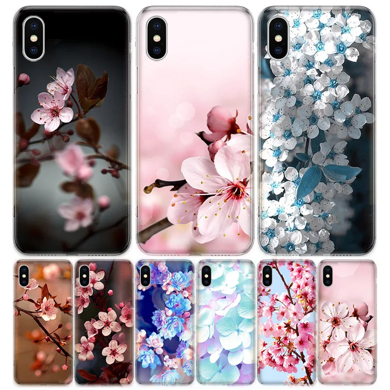Чехол для телефона с рисунком аниме Plum Cher iPhone 11 5 женский 6 6s 7 8 Plus X XS XR Pro Max мягкий