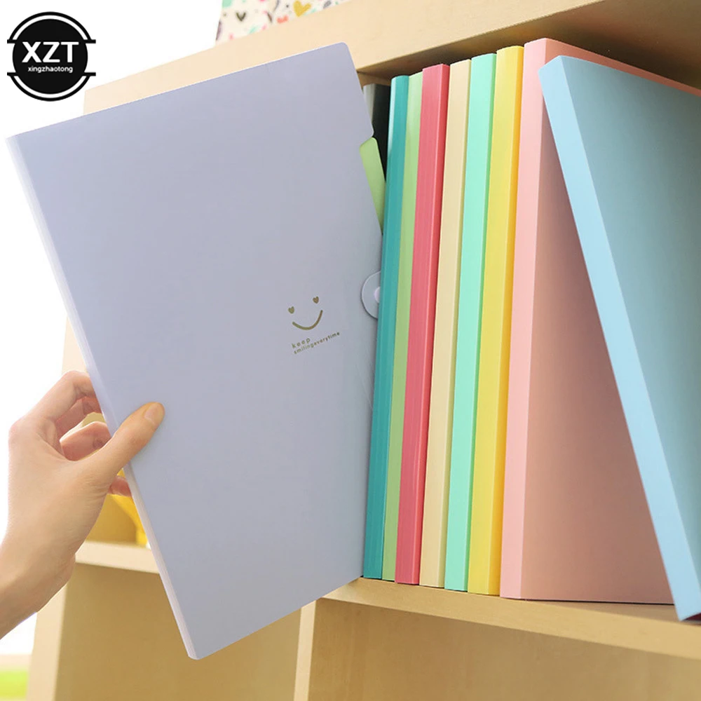 Anti-dust A4 File Document Paper Organizer Waterproof Bag Pouch Folder Holder Expanding Wallet Student Office School Accessaries