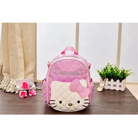 HELLO KITTY, новинка года, мини-рюкзак для девочек, сумка из искусственной кожи, Детский рюкзак для подростков, мультипликационная сумка с аниме, Многофункциональный маленький рюкзак, женская сумка - Цвет: Medium7