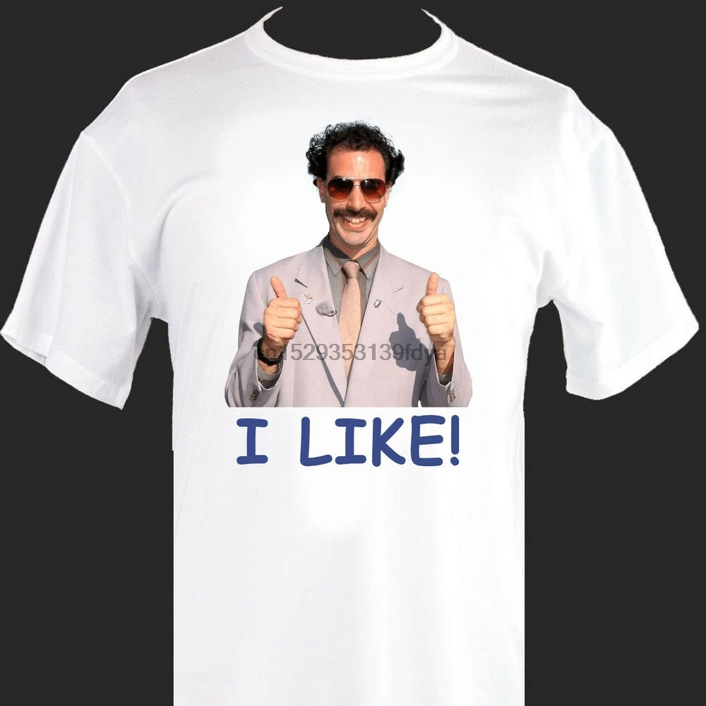 Борат мне нравится футболка S M L XL 2XL 3XL комедийные ali G Смешные придурковатые |