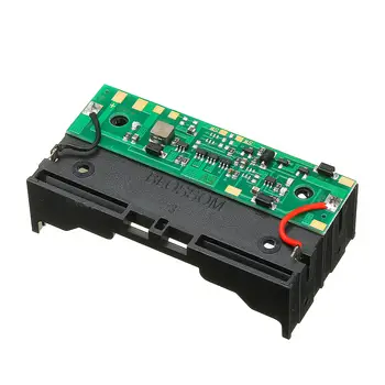 

5V Charging UPS Uninterrupted Protection Integrated Board 18650 Lithium Battery Boost Module With Battery Holder