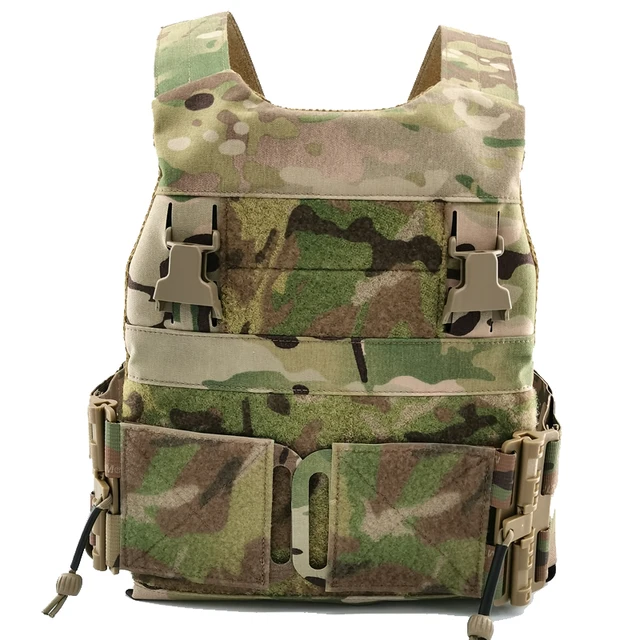Quick Release Tactical Vest, Airsoft, Fcsk 2.0, Multicam Protection, Light,  Attack