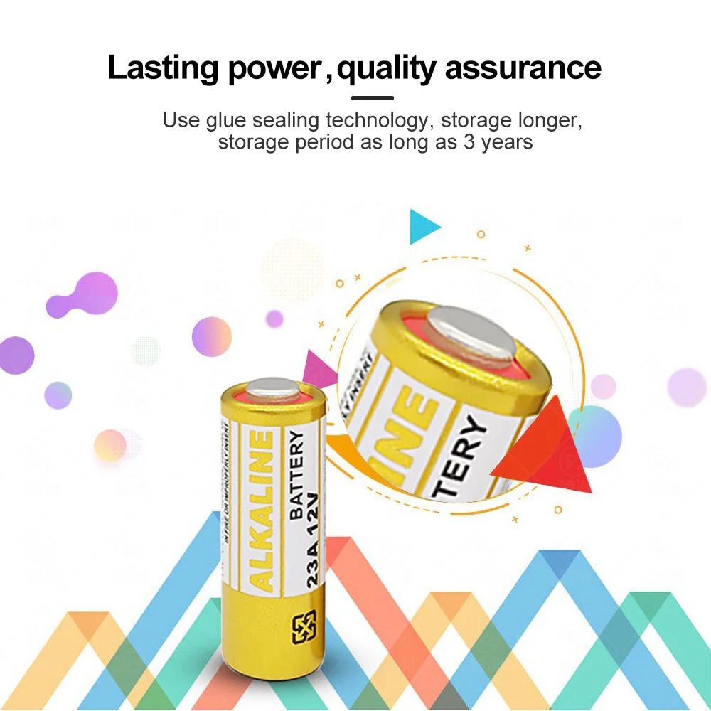 PUJIMAX 30Pcs Alkaline Dry Battery 23A 12V Electronic Toy Disposable Bateria 8F10R 8LR23 CA20 A23 Clock Battery High Capacity alkaline battery disposable battery