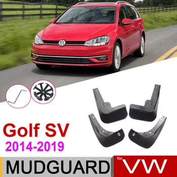 

Mudflap Fender For Volkswagen VW Golf Sportsvan SV Mk7 2019~2014 Mud Guard Mudguards Accessories 2019 2018 2017 2016 2015