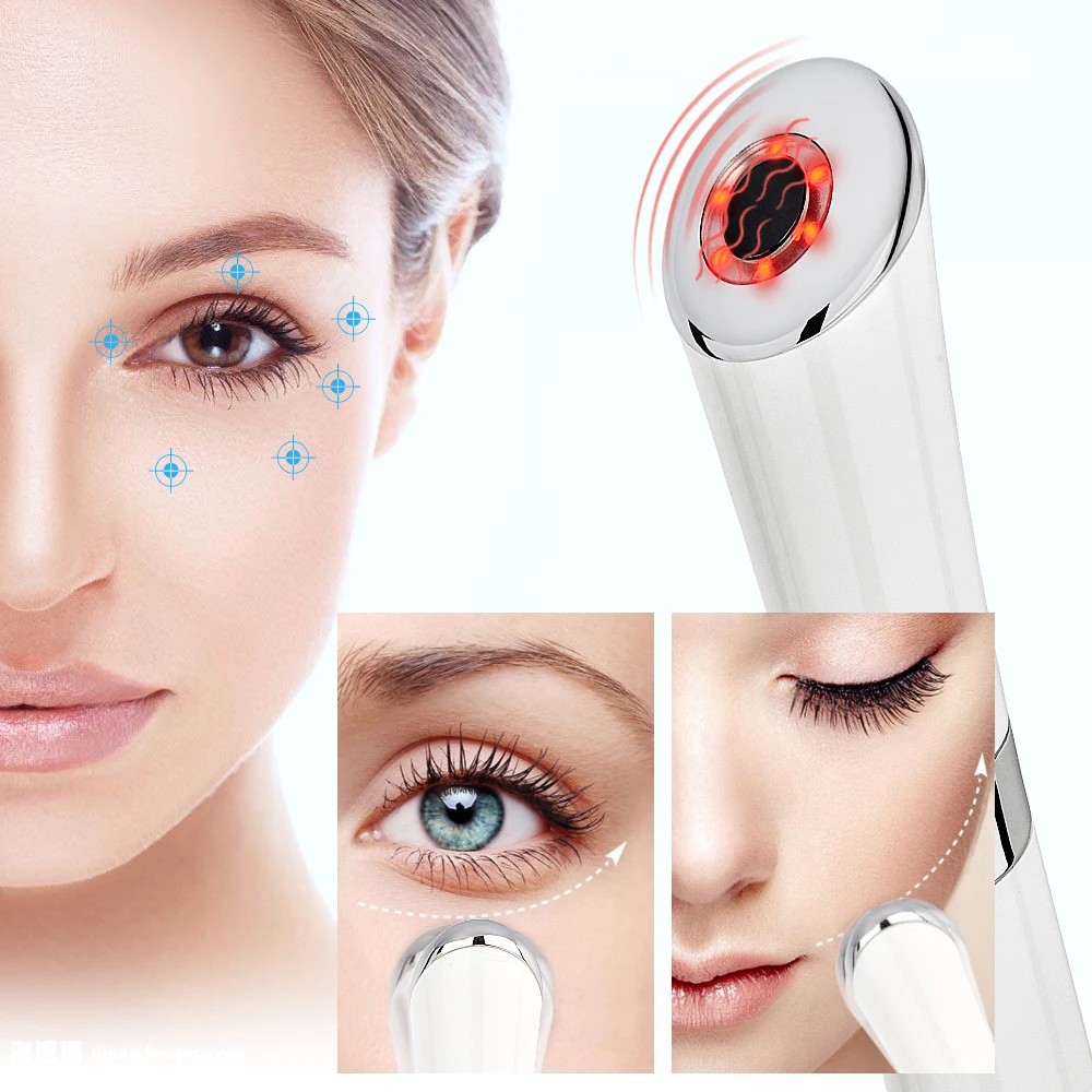 Ultrasonic Magnetic Eye Ion Massager Anti Wrinkle Machine Skin Tightening Rejuvenation Anti Aging D