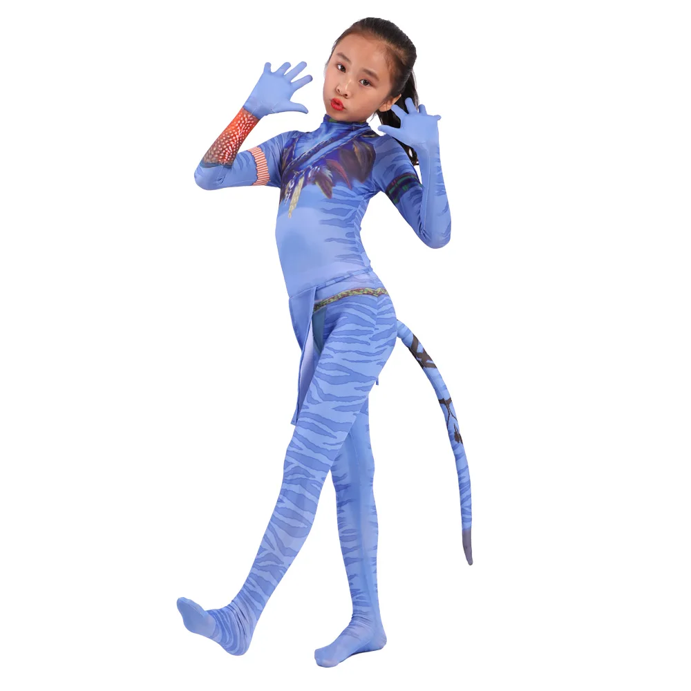 Avatar 2 Jumpsuit Costume For Kids - KawaiiMerch.com