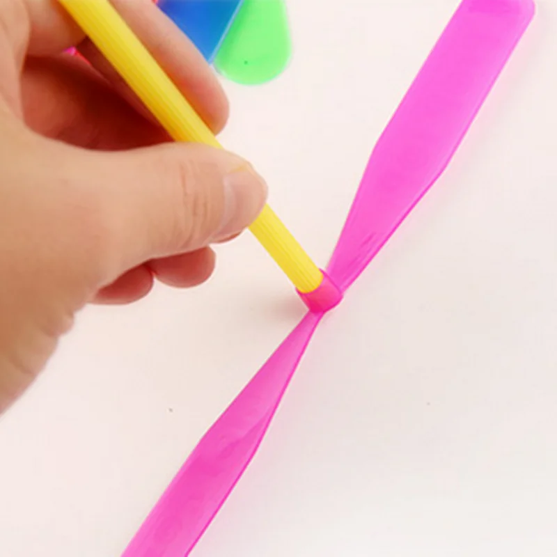 10 шт. Дораэмон пластиковая Стрекоза ассортимент мини крутящийся Вертолет