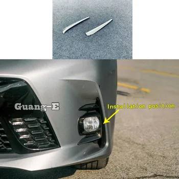 

Car Body Lamp Frame Sticker Head Front Fog Eyebrows/trim Light ABS Chrome Cover Hood 2pcs For Toyota Sienna 2018 2019 2020