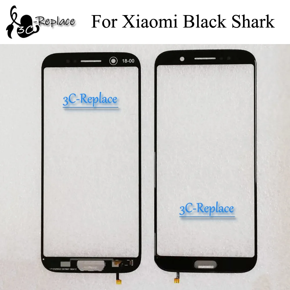 Черный для 5,9" Xiaomi Black Shark SKR-A0 SKR-H0 Переднее стекло Сенсорная панель дигитайзер для Blackshark сенсорная панель