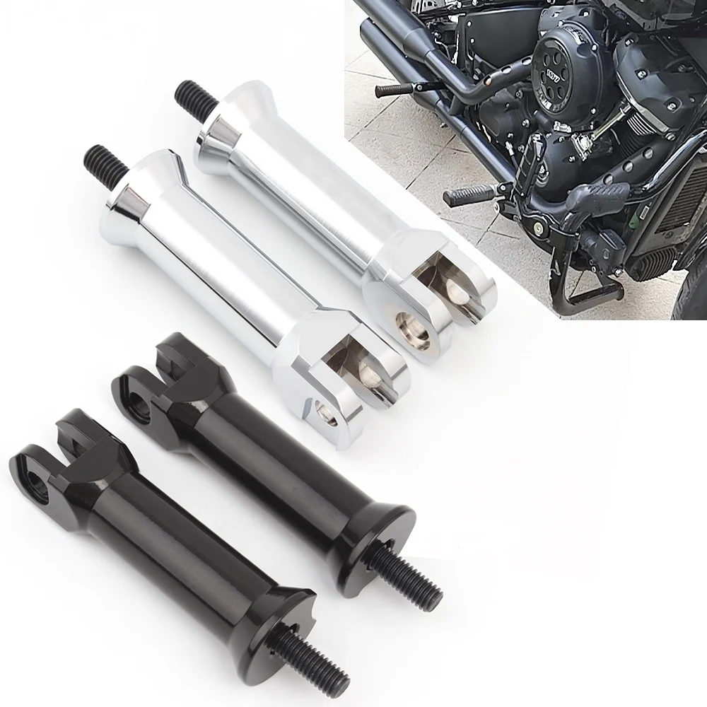 

Motorcycle Rear Foot Peg Bracket Passenger Foot Pegs Support Mount For Harley Davidson Softail Standard Fat Boy 2018-Up