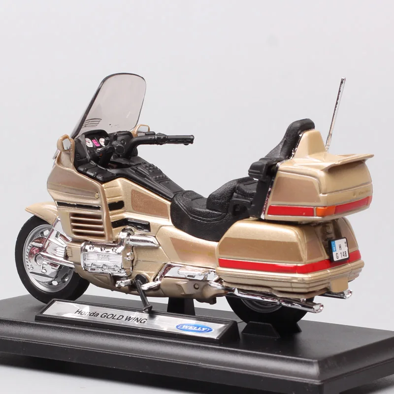 CYPP 1/18 para Gold Wing Scale Classic Motorbike Series Diecast Metal Motorycle Modely Toy For Gift Kids Collection 