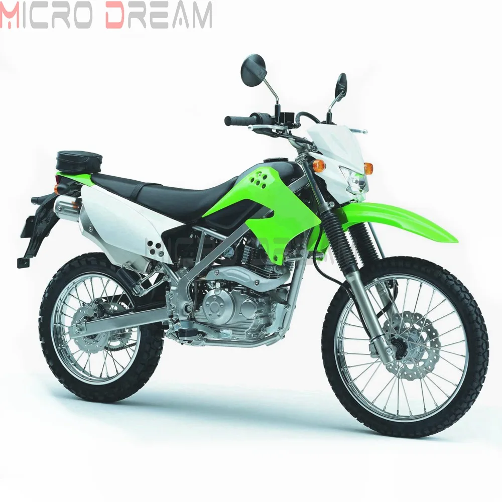 Для Kawasaki KLX150 KLX150S 2009-2012 Кроссовый Байк ABS пластик обтекатель комплект фара масло топливо крепление топливного бака крыло боковая крышка
