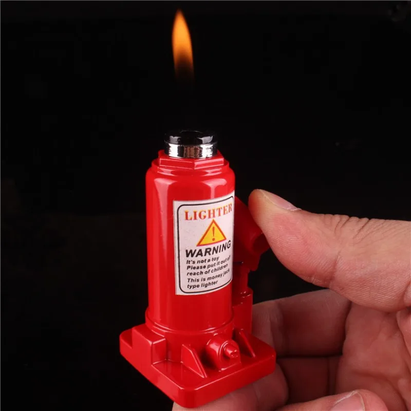 

Jack Shape lighter Portable Bottle Shaped Survival Tool Lighter Kit for Outdoor Travel Cigarette Smoking Smoker Accessories