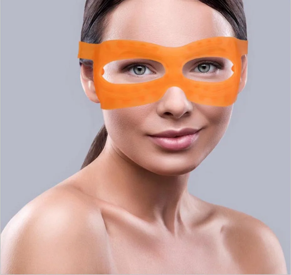 3D маска для глаз силиконовая массажа пальцев массажная подтягивающая мышечную