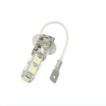 

1Pc H3 5050 SMD 9 LED Bulb Lamp DC12V Amber Car Auto Fog Headlight Daytime Runing Head Lights